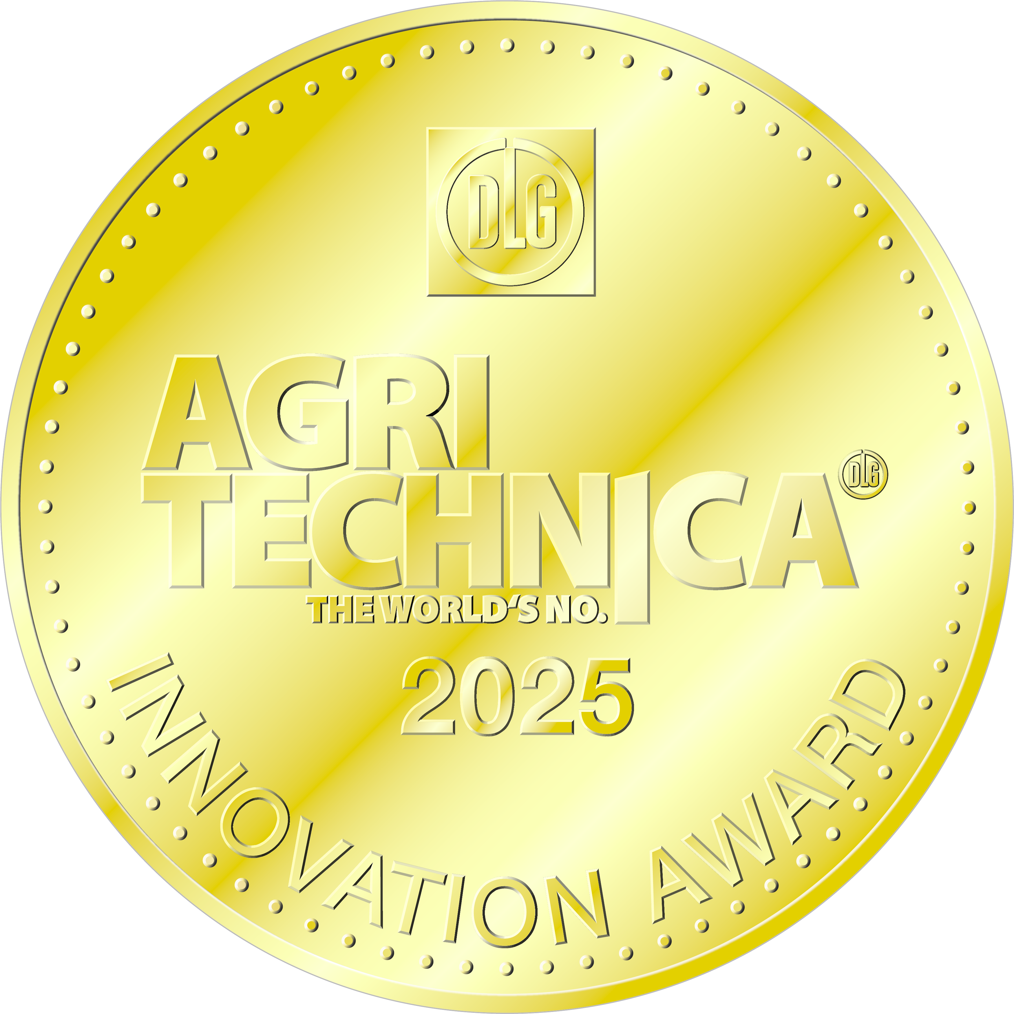 Goldmedaille Agritechnica Innovation Award 2025
